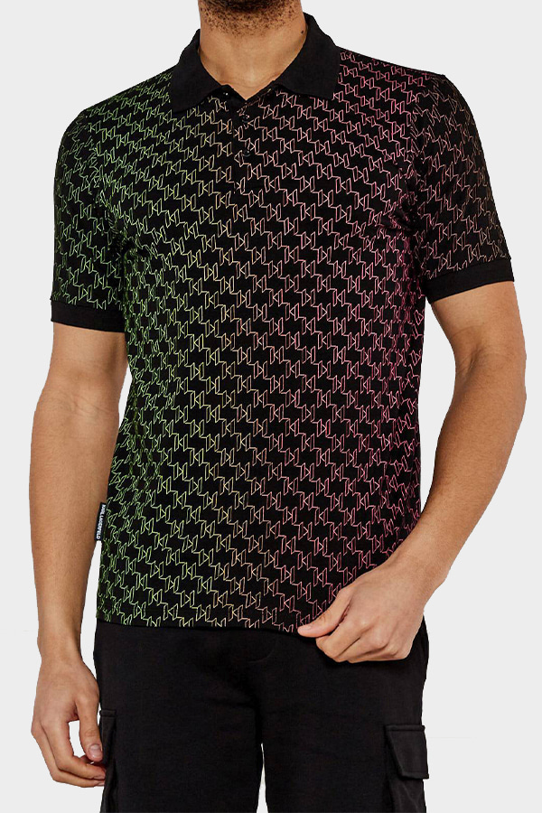 ΜΠΛΟΥΖΑ POLO KARL LAGERFELD - 990 ΜΑΥΡΟ